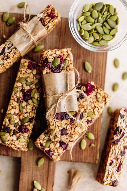 Pumpkin Seed Granola Bars