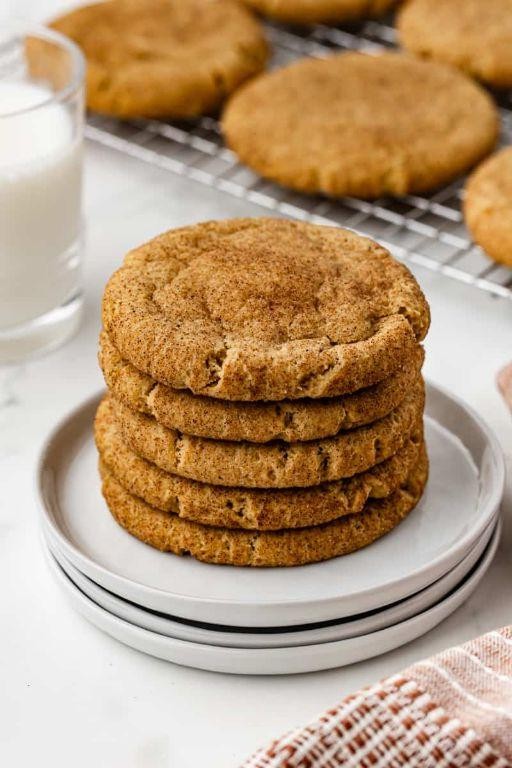 Pumpkin Snickerdoodle Cookies
