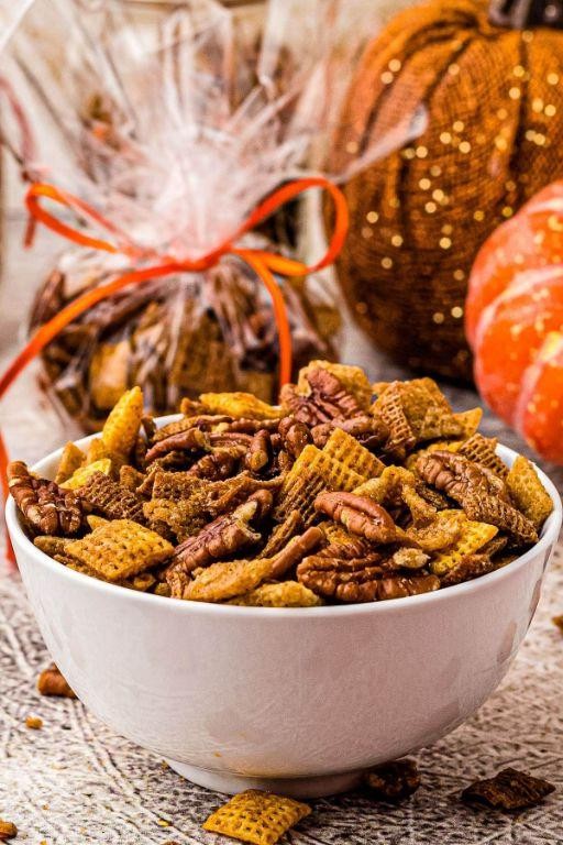 Pumpkin Spice Chex Mix