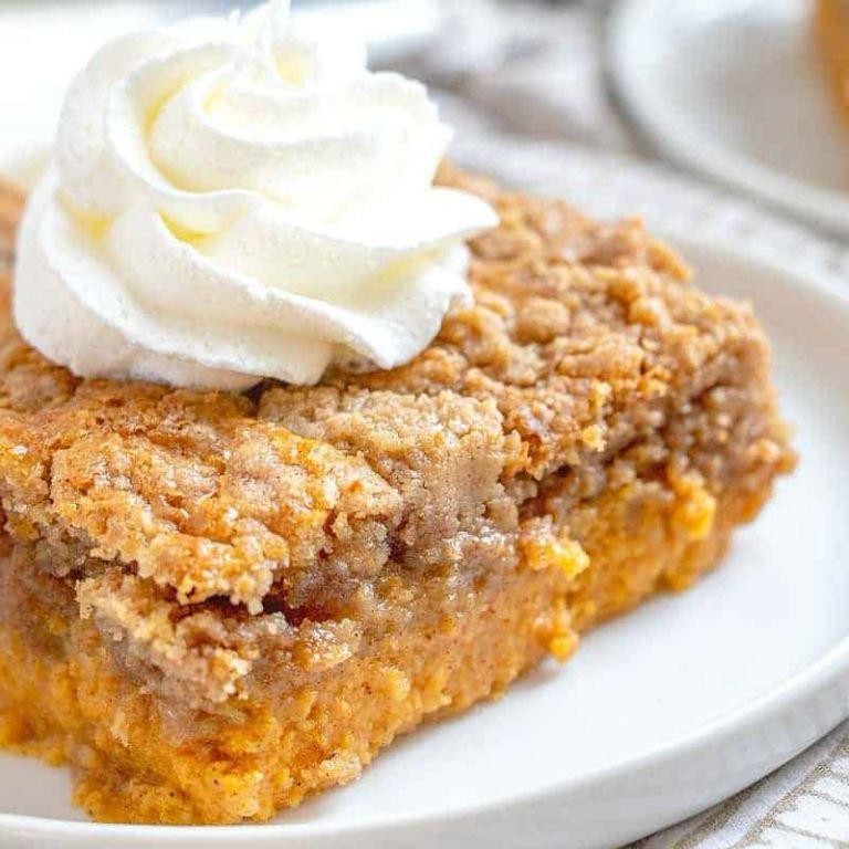 Pumpkin Spice Dump Cake