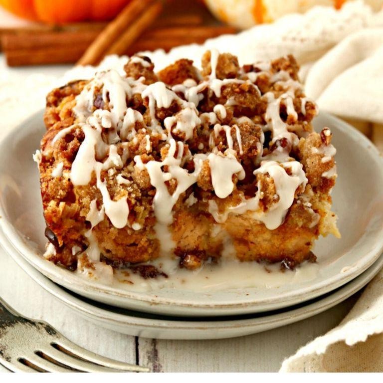 Pumpkin Spice Gluten Free Breakfast Casserole