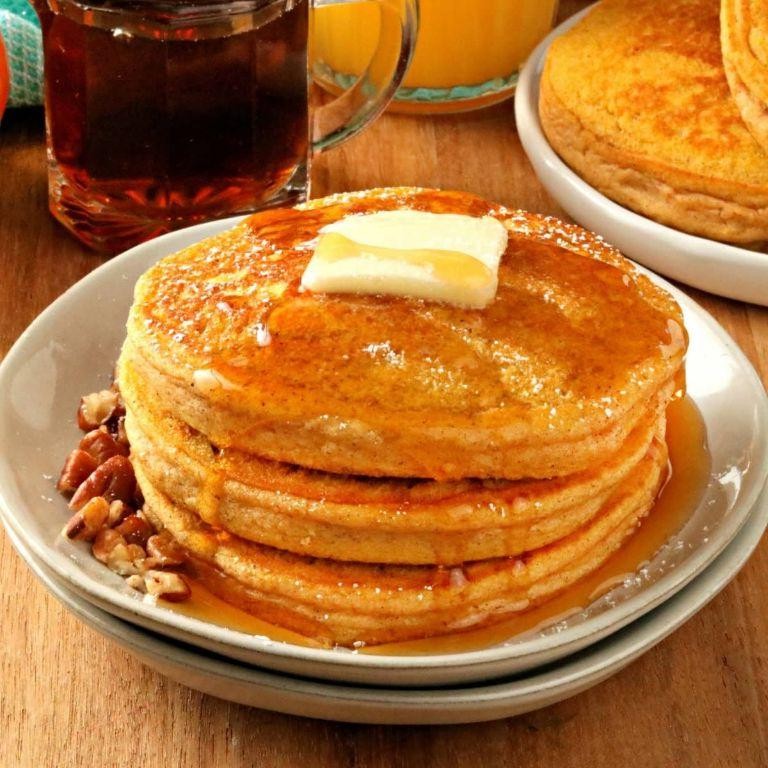 Pumpkin Spice Gluten Free Pancakes