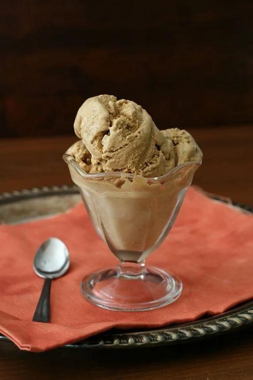 Pumpkin Spice Keto Ice Cream