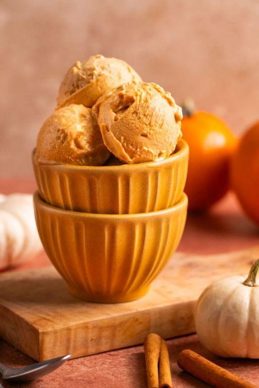 Pumpkin Spice Protein Ice Cream