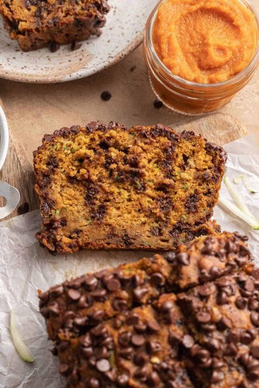 Pumpkin Zucchini Bread