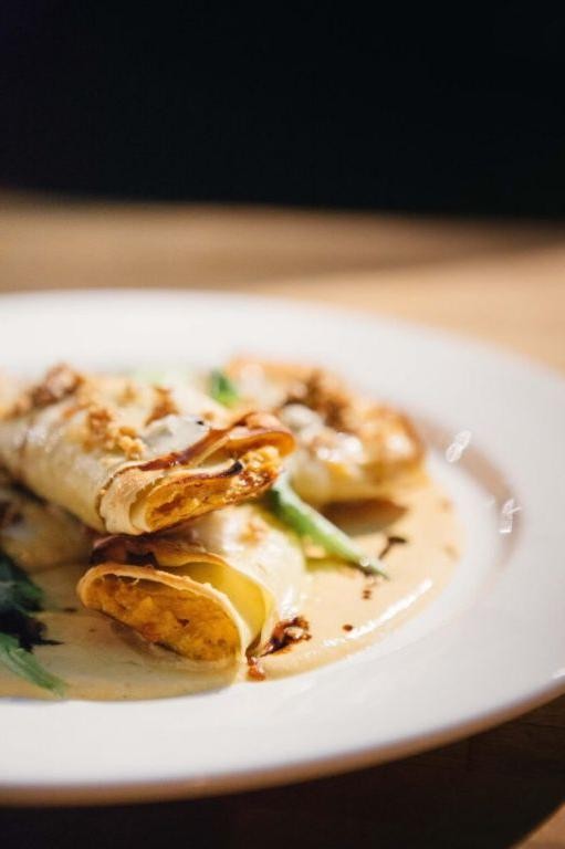 Pumpkin and Gorgonzola Cannelloni
