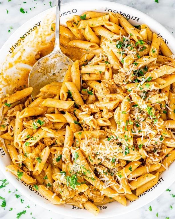 Pumpkin and Sausage Pasta Sauce