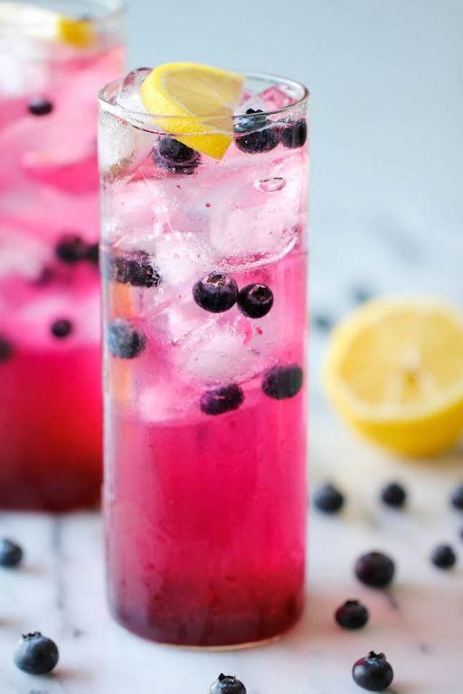 Quick Blueberry Lemonade