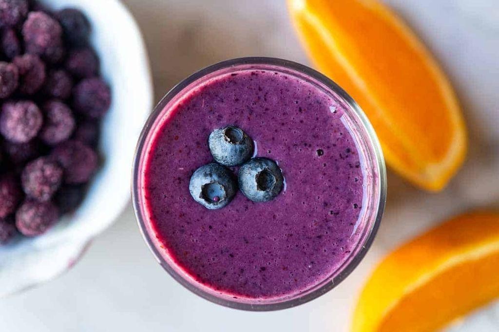 Quick Blueberry Smoothie