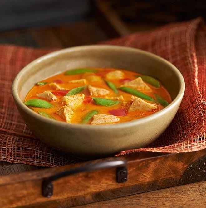 Quick Chicken Curry in Microwave Pressure Cooker