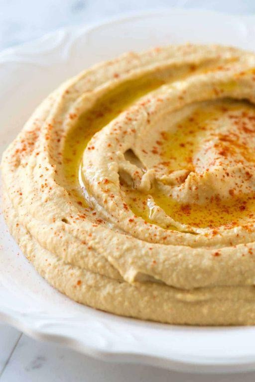 Quick Chickpea Hummus with Tahini