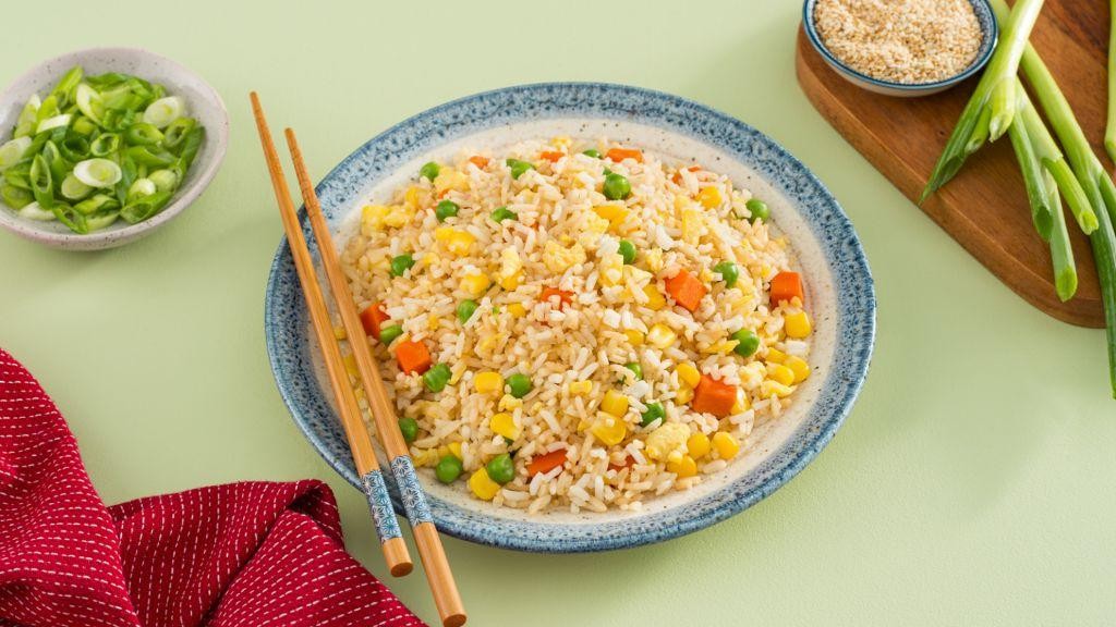 Quick Stir-Fry with Instant Rice