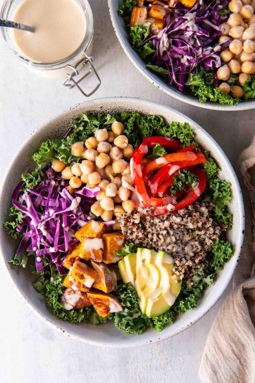 Quinoa and Brown Rice Buddha Bowl