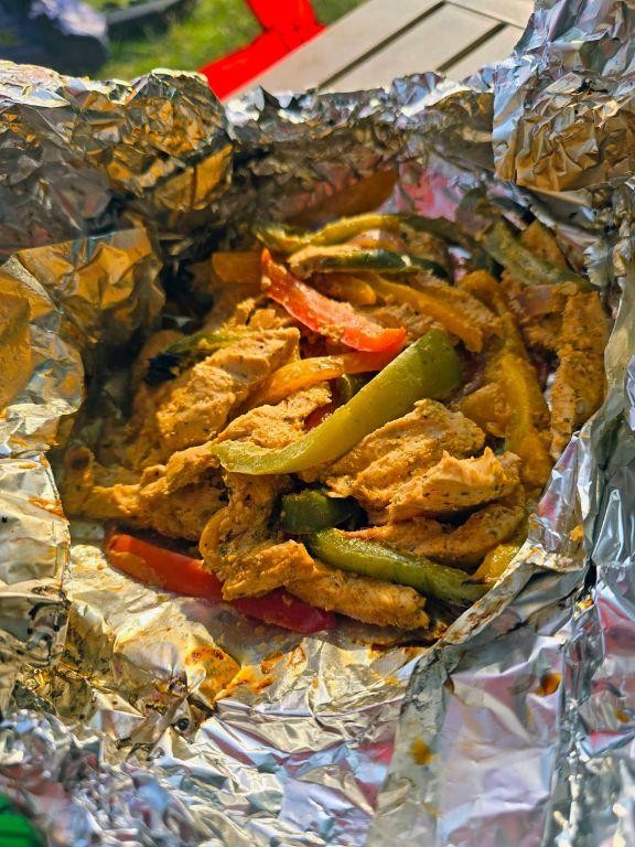 RV-Friendly Chicken Fajitas