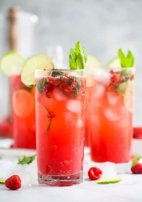 Raspberry Mojito