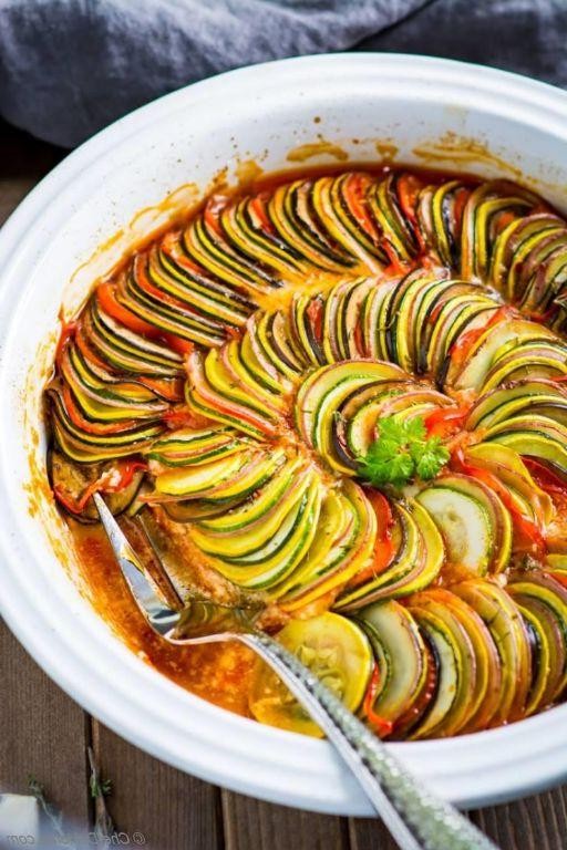 Ratatouille with Eggplant and Zucchini