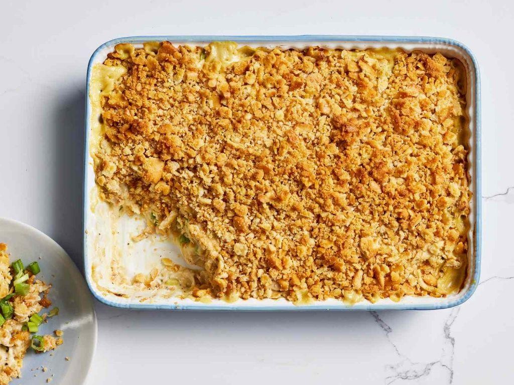 Ritz Cracker Chicken Casserole