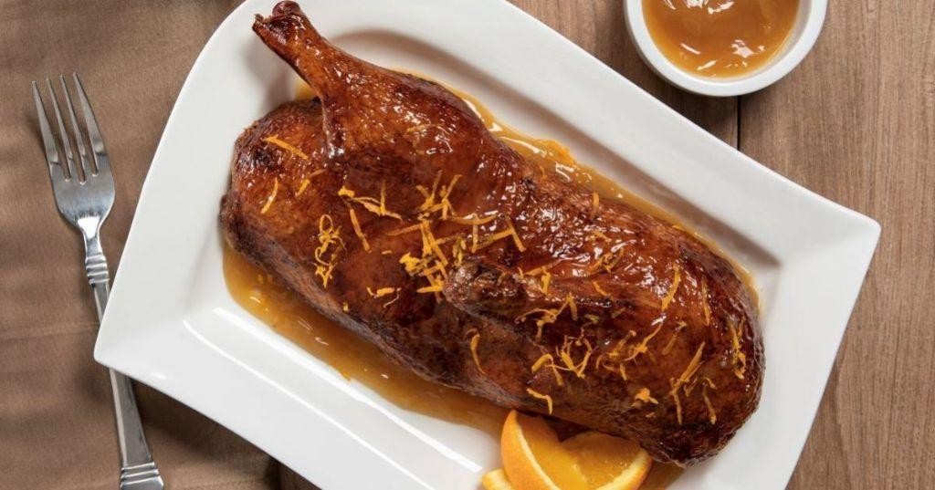 Roast Duck with Orange and Grand Marnier Sauce