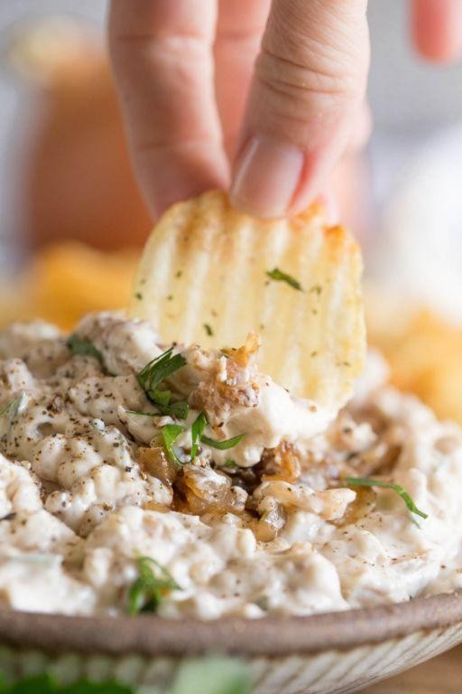 Roasted Garlic and Onion Dip