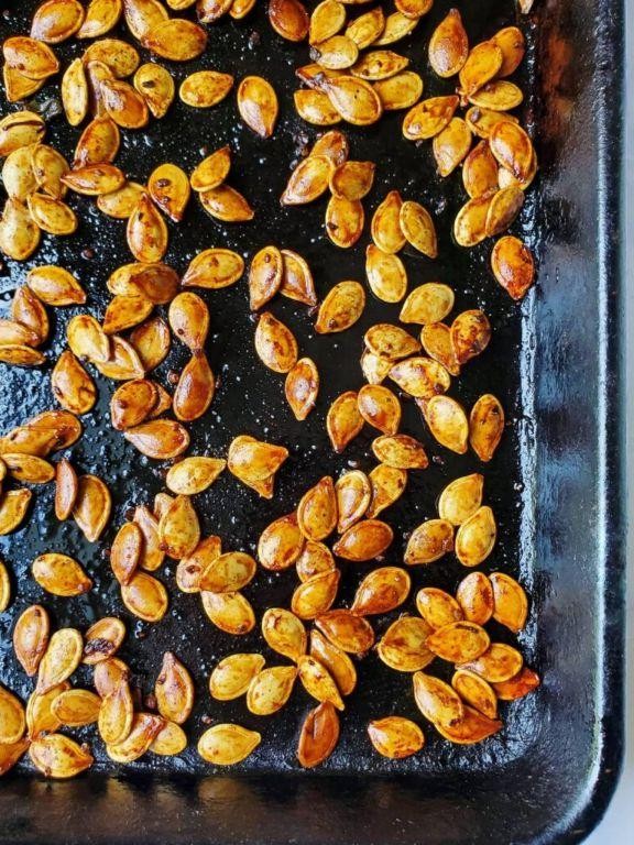 Roasted Gluten Free Pumpkin Seeds