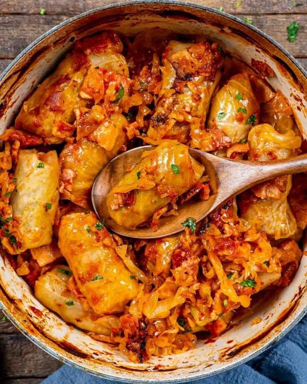 Romanian Sarmale (Cabbage Rolls)