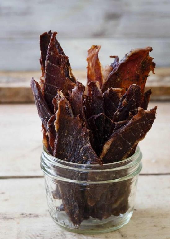 Rosemary Garlic Lamb Jerky