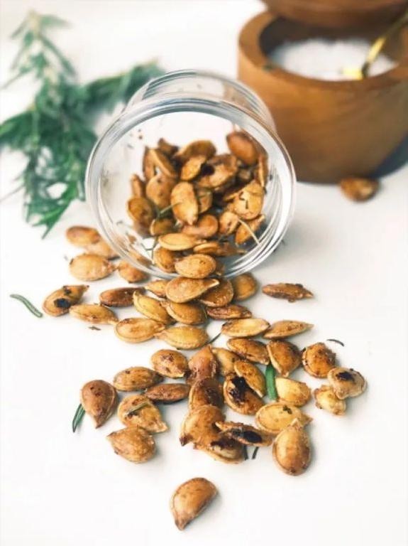 Rosemary Sea Salt Pumpkin Seeds