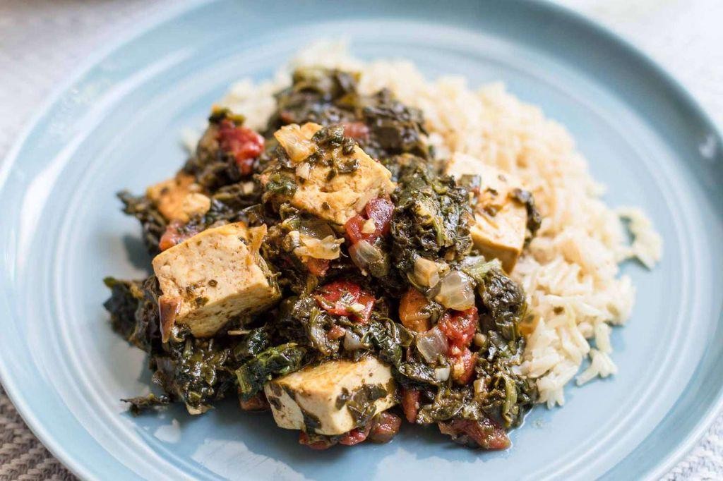 Saag Tofu for a Protein Boost