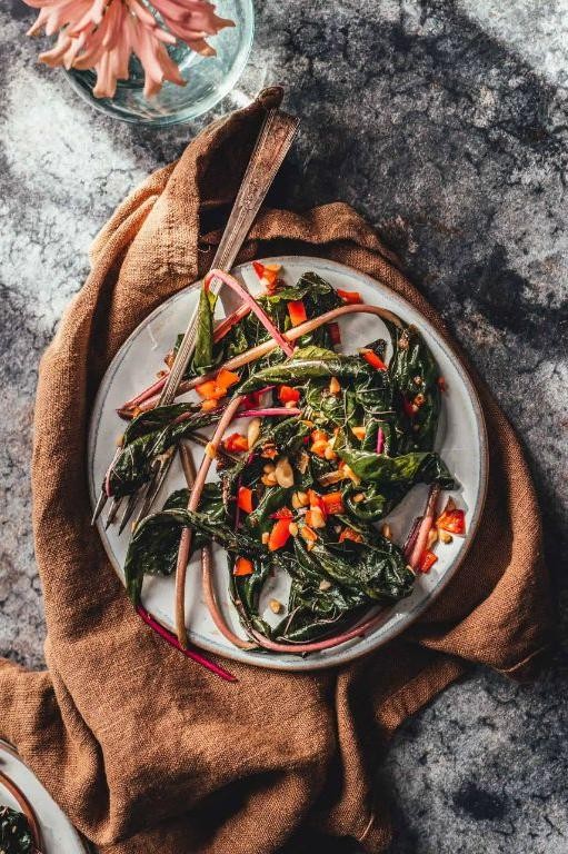 Savory Amaranth and Vegetable Stir-Fry