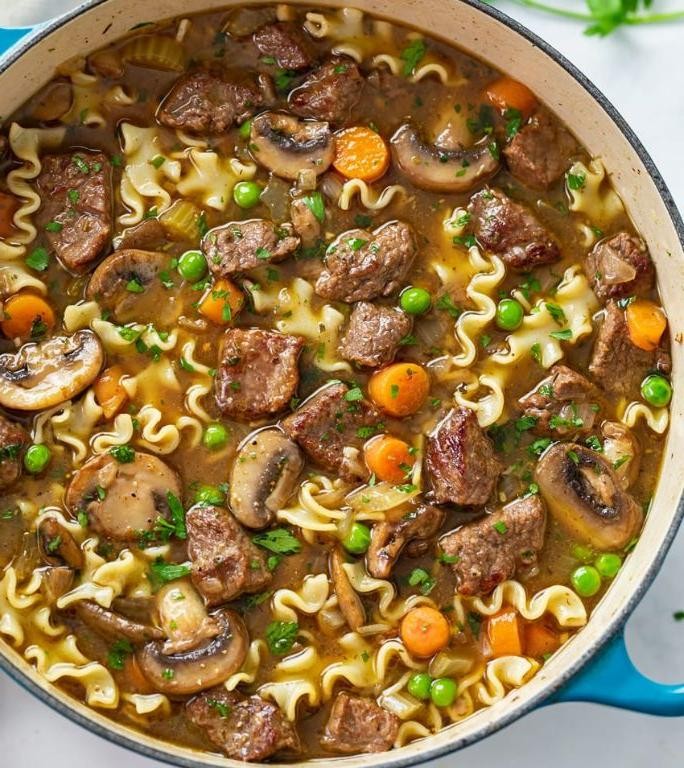 Savory Beef Noodle Soup