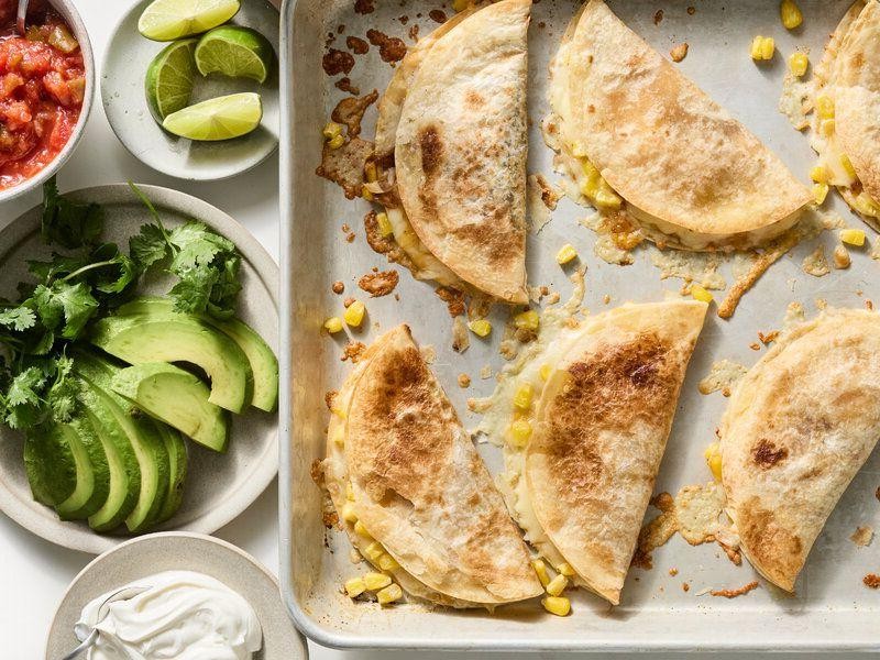 Sheet Pan Quesadillas