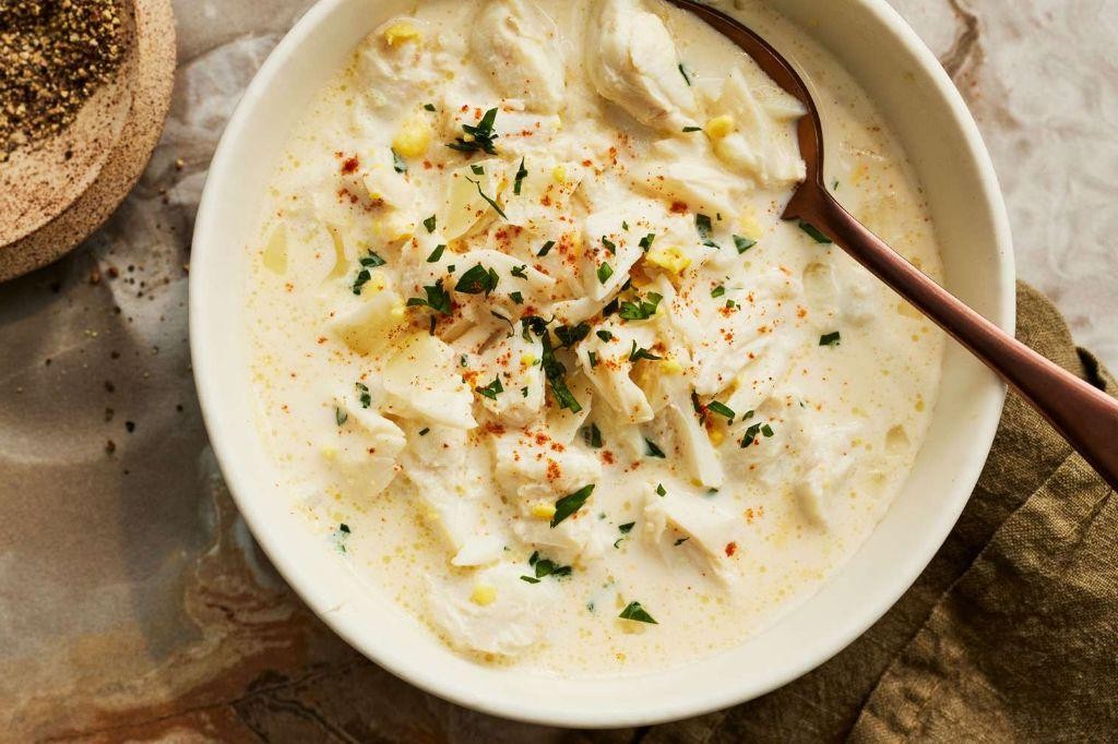 Sherry-Infused Crab Soup