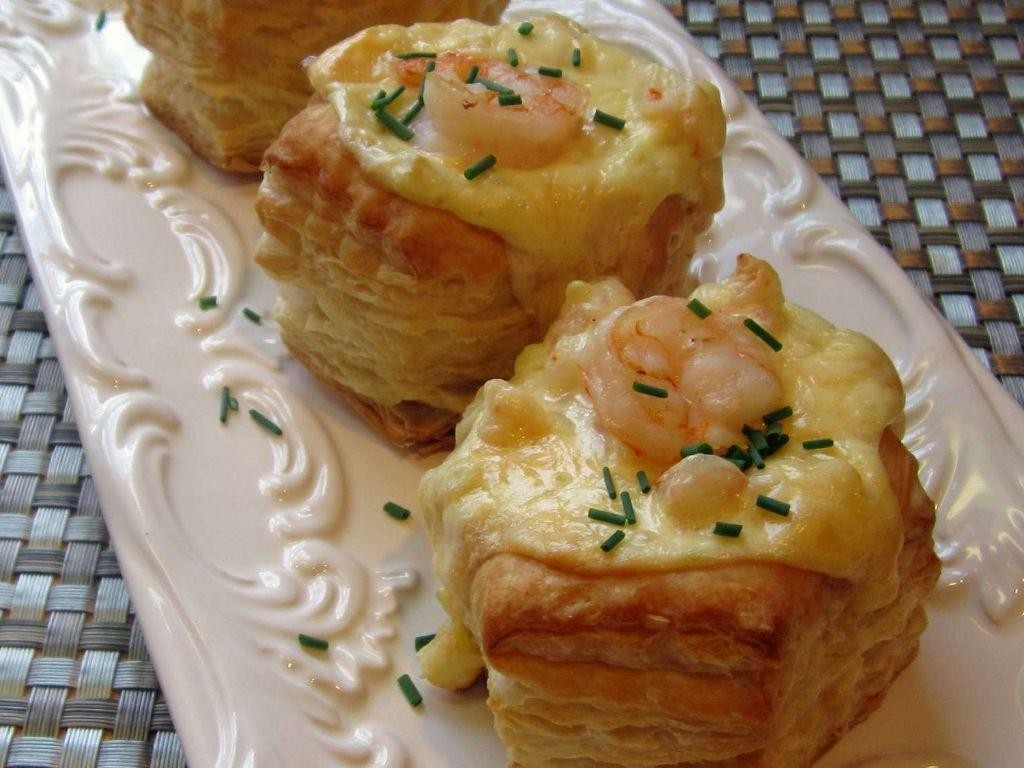 Shrimp Scampi Phyllo Appetizers