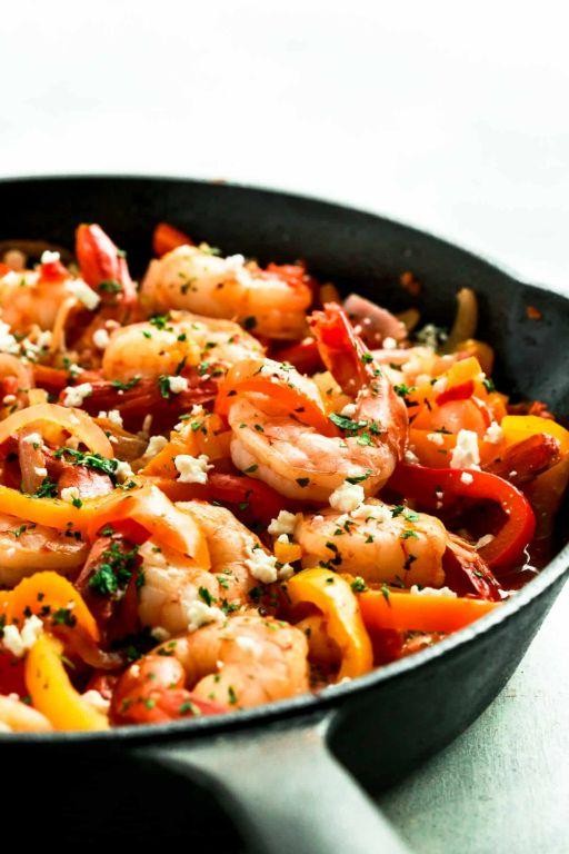 Shrimp and Bell Pepper Casserole