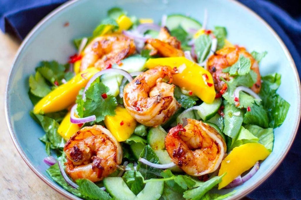 Shrimp and Mango Salad