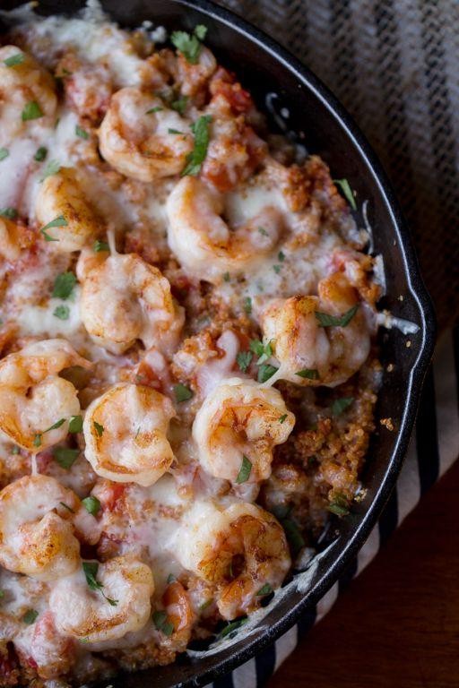 Shrimp and Quinoa Casserole