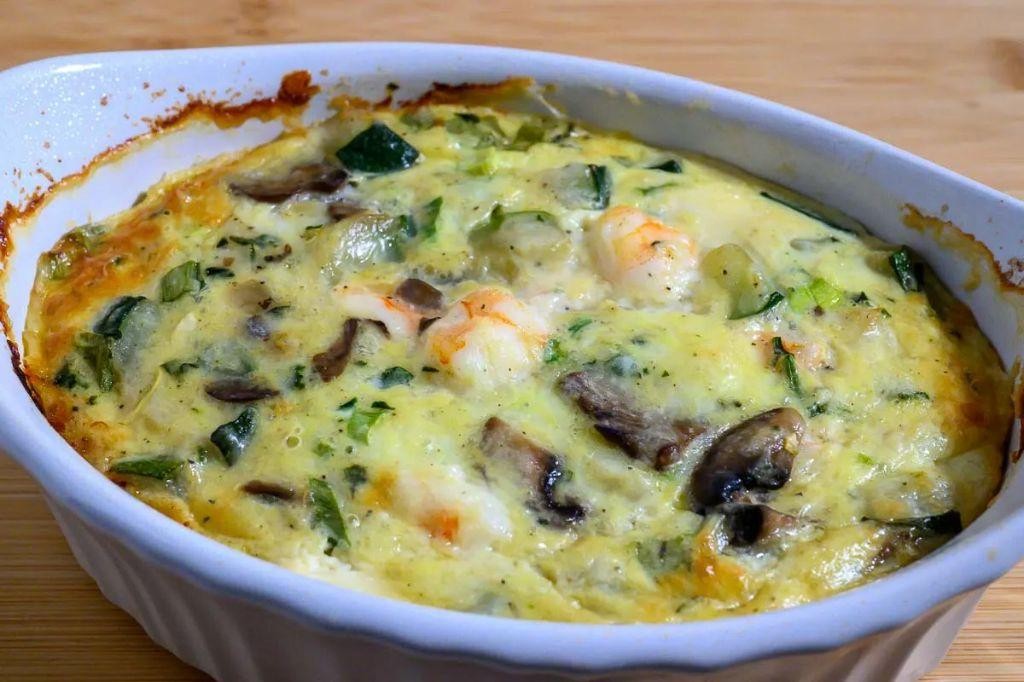 Shrimp and Zucchini Casserole