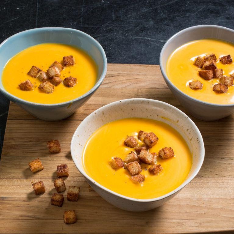 Silky Creamy Butternut Squash Soup
