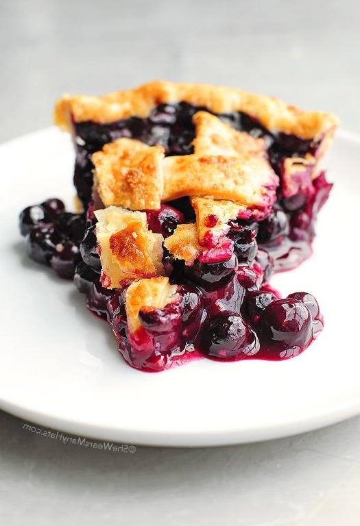 Simple Blueberry Pie