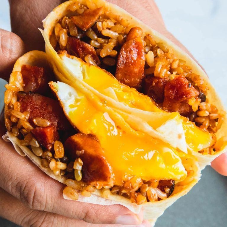 Skinless Longanisa Breakfast Tacos
