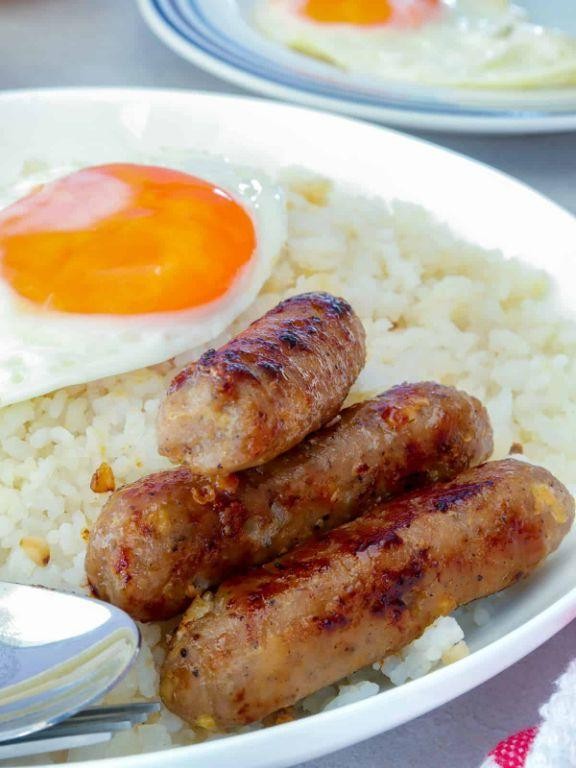 Skinless Longanisa and Egg Stir-Fry