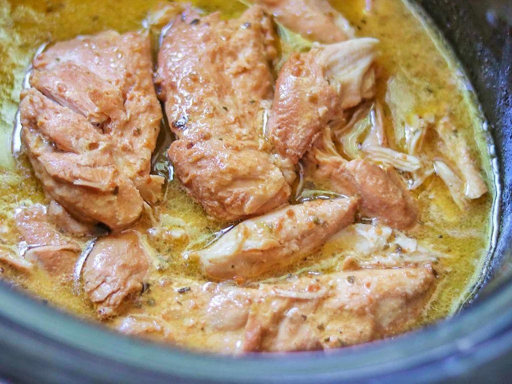 Slow Cooker Chicken Breast with Italian Dressing