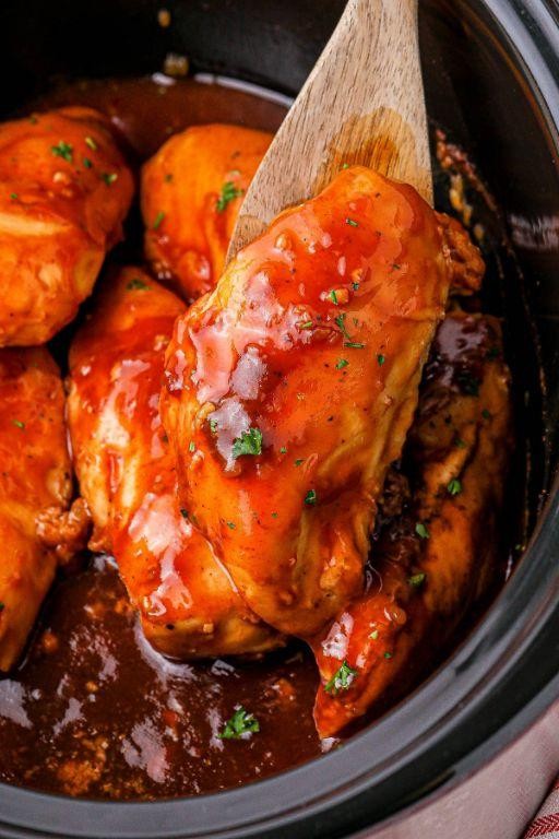 Slow Cooker Coca-Cola Glazed Chicken Drumsticks