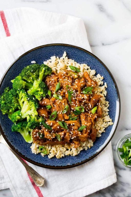 Slow Cooker Honey Garlic Chicken