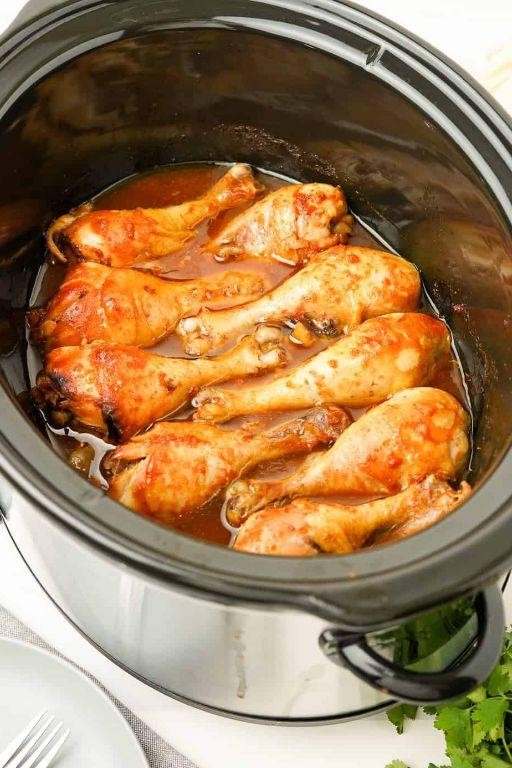 Slow Cooker Italian Herb Chicken Drumsticks