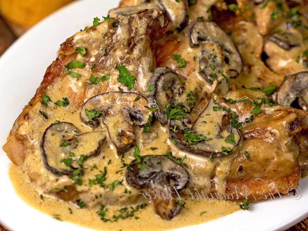 Slow Cooker Pork Steak Stroganoff