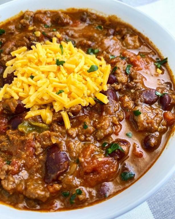 Slow Cooker Pumpkin Chili