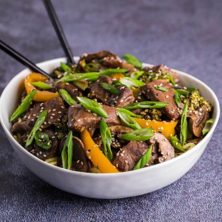 Slow Cooker Steak and Vegetable Medley