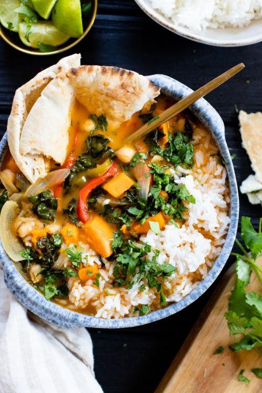 Slow Cooker Sweet Potato Curry