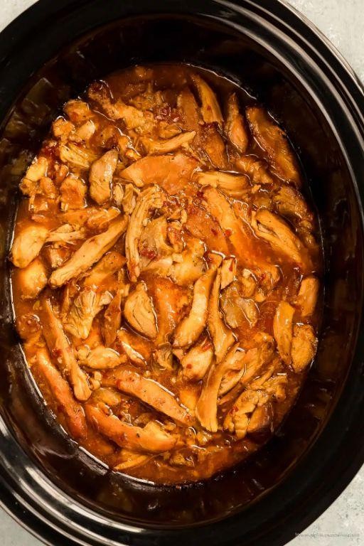 Slow Cooker Thai Sweet Chili Chicken